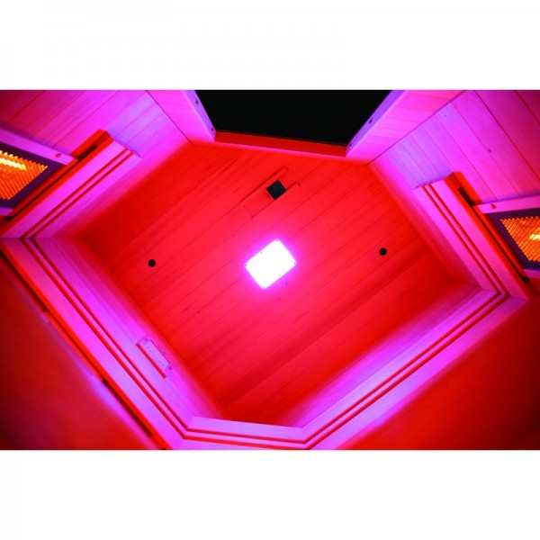Sauna d'angle infrarouge, sauna infrarouge 4 places, sauna 4 personnes — free download
