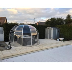 ROTONDE en 3,50m de diamètre - vitrage clair.